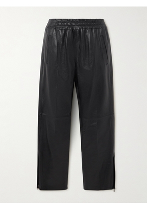 Golden Goose - Textured-leather Straight-leg Pants - Black - IT36,IT38,IT40,IT42,IT44,IT46