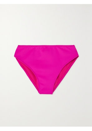 GOOD AMERICAN - Good Compression Neon Stretch-scuba Bikini Briefs - Pink - 01,2,3,4,5,6,7,8