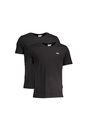 Black Cotton Men TShirt - S