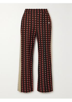 Wales Bonner - Power Crochet-trimmed Recycled Jacquard-knit Track Pants - Multi - x small,small,medium,large,x large