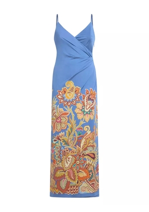 ETRO printed dress - Blue