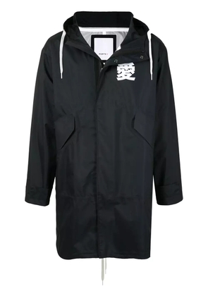 Ports V hooded parka - Black