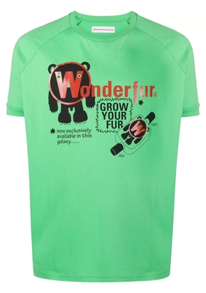 Walter Van Beirendonck Pre-Owned Wonderful print T-shirt - Green