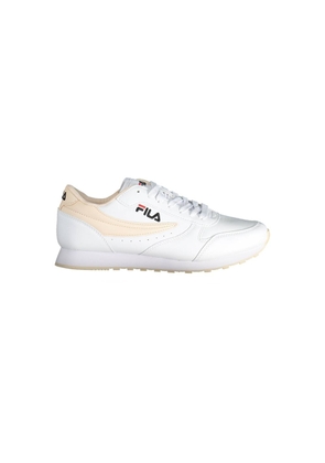 White Synthetic Women Sneaker - EU40/US10