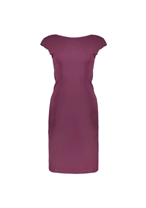 Purple Elastane Dress - XS