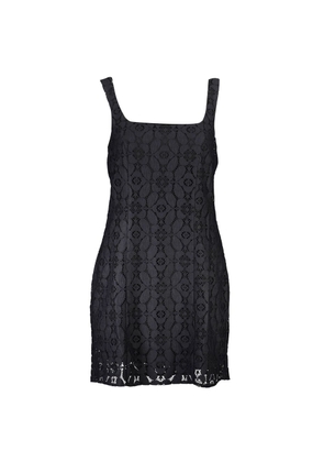 Black Polyester Women Dress - M