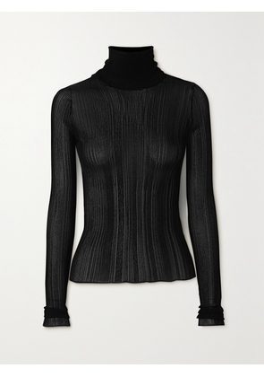Givenchy - Ribbed-knit Turtleneck Sweater - Black - x small,small,medium,large,x large