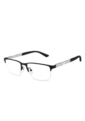 Emporio Armani square-frame glasses - Black
