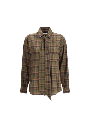 Cassandre check lavallière Shirt - L