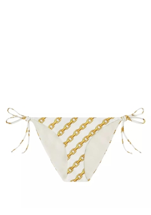 Versace Treasure bikini bottoms - White