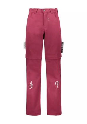 Isabella 1985 cotton trousers - Red