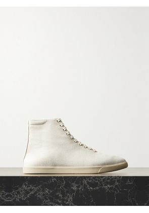 The Row - Canvas High-top Sneakers - Off-white - IT36.5,IT37,IT37.5,IT38,IT38.5,IT39,IT39.5,IT40,IT41