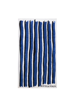 Blue Cotton Beach Towel