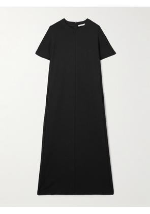 The Row - Carolina Stretch-jersey Midi Dress - Black - x small,small,medium,large,x large