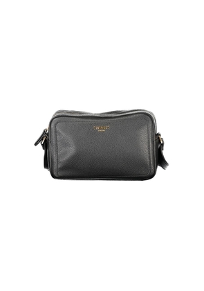 Black Polyethylene Women Handbag