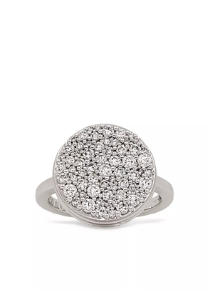 ALINKA 18kt white gold diamond Black Caviar ring - Silver