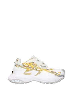 Gold Fabric Low Tops - EU39/US9