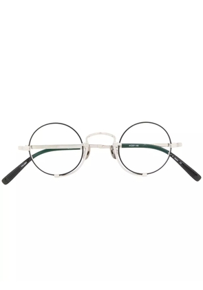 Matsuda circle framed glasses - Metallic