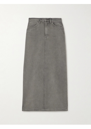 Acne Studios - Denim Maxi Skirt - Gray - EU 32,EU 34,EU 36,EU 38,EU 40,EU 42