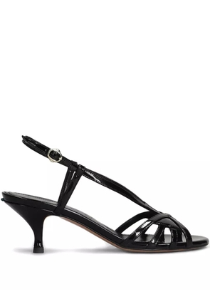 A.Bocca 65mm leather sandals - Black