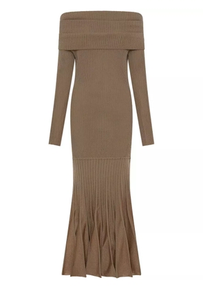 Nicholas Maxine maxi dress - Brown