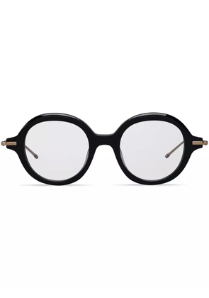 Thom Browne Eyewear round-frame glasses - Black