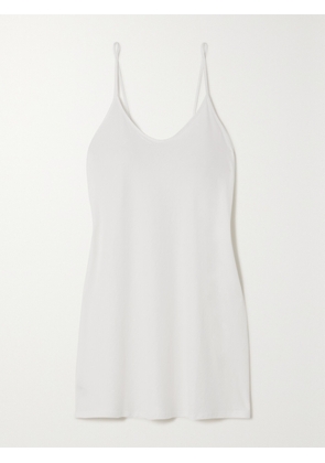 Skin - Organic Pima Cotton-jersey Nightdress - White - 01,2,3,4
