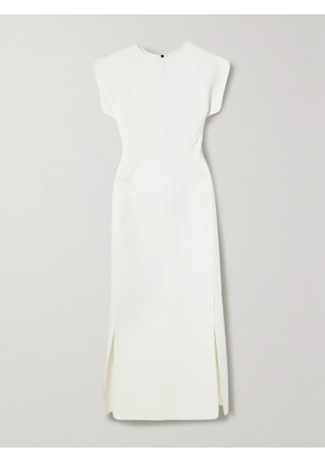 Maticevski - Zephyr Paneled Crepe Maxi Dress - White - UK 6,UK 8,UK 10,UK 12,UK 14,UK 16,UK 18