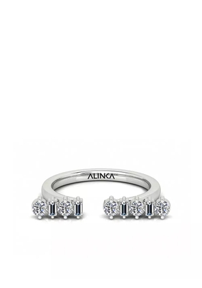 ALINKA 18kt white gold AMALFI diamond ring - Silver
