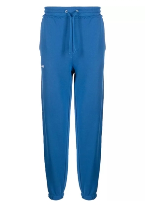 Helmut Lang drawstring track pants - Blue