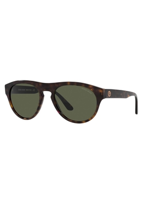Giorgio Armani Brown Acetate Sunglasses