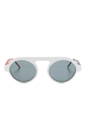 Thom Browne Eyewear round-frame sunglasses - White