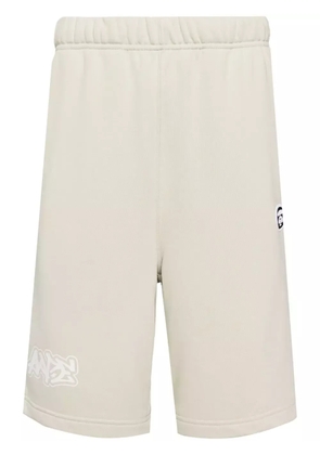 AAPE BY *A BATHING APE® Ape-appliqué track shorts - Neutrals
