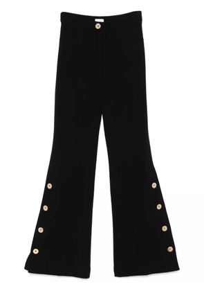 Patou flared trousers - Black