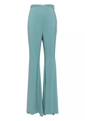 Elie Saab Cara flared trousers - Blue