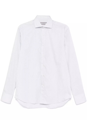 Canali striped shirt - Blue