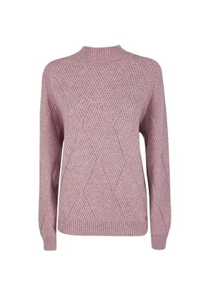 Yes Zee Pink Marabou Sweater - S