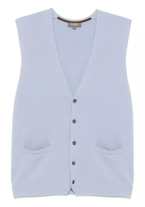 N.Peal Chelsea waistcoat - Blue