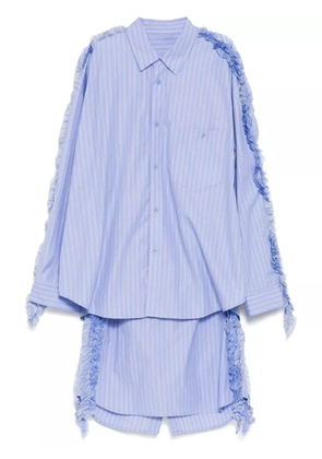 JNBY Side-detailed loose dress - Blue