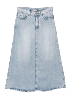 JNBY panelled skirt - Blue