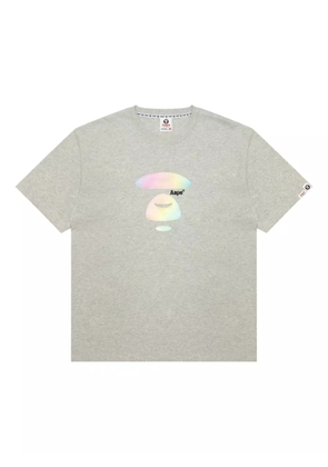 AAPE BY *A BATHING APE® logo-print T-shirt - Grey