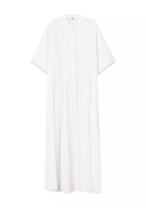 TWINSET button-down maxi dress - White