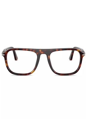 Persol Jacques oversize-frame glasses - Brown