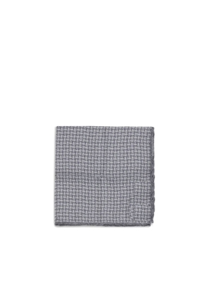Brunello Cucinelli Silk Pocket Square with woven design