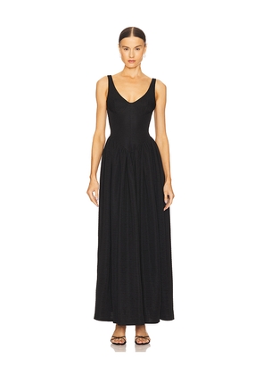 DELFI Isodora Long Dress in Black. Size M. Also in L, S, XS.