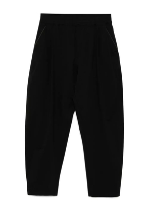 CROQUIS tapered trousers - Black