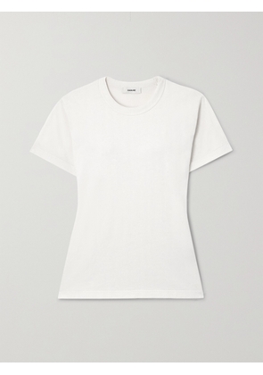 Haikure - + Net Sustain Coco Cotton-jersey T-shirt - Off-white - x small,small,medium,large