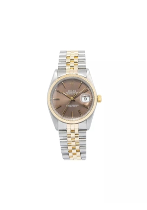 Rolex pre-owned Datejust 36mm - Brown