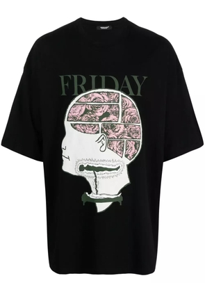 Undercover graphic-print cotton T-shirt - Black