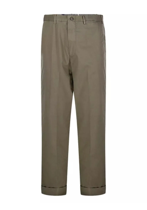 Santaniello straight-leg trousers - Green
